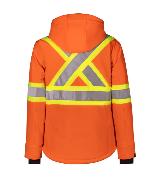 Image of High-Visibility Insulated Softshell Jacket